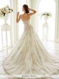 Sophia Tolli Strapless Tulle A-Line Wedding Dress