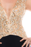 Prom & Evenning Lace Jersey Beaded Dresses