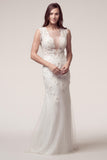 Wedding dress SLEEVELESS, BATEAU NECK, BACKLESS, SHEATH