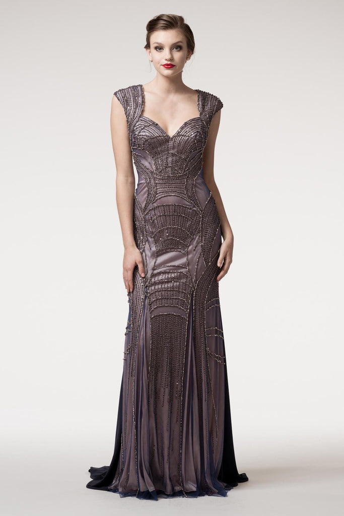 Prom & Evenning Lace Jersey Beaded Dresses