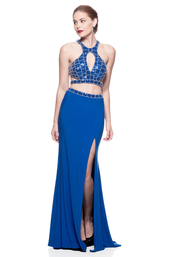 Prom & Evenning Lace Jersey Beaded Dresses