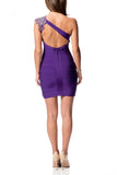 Lace short prom homecoming cocktail dress
