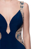 Prom & Evenning Lace Jersey Beaded Dresses