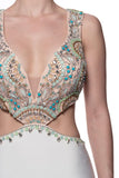 Prom & Evenning Lace Jersey Beaded Dresses