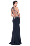 Prom & Evenning Lace Jersey Beaded Dresses