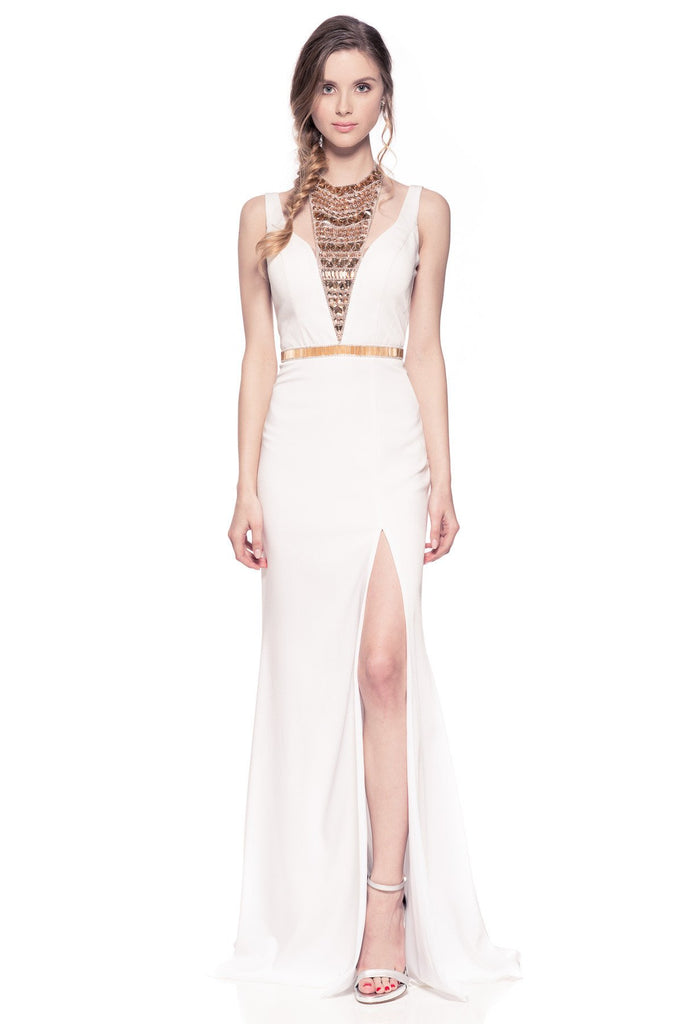 Prom & Evenning Lace Jersey Beaded Dresses
