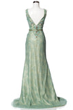 Prom & Evenning Lace Jersey Beaded Dresses