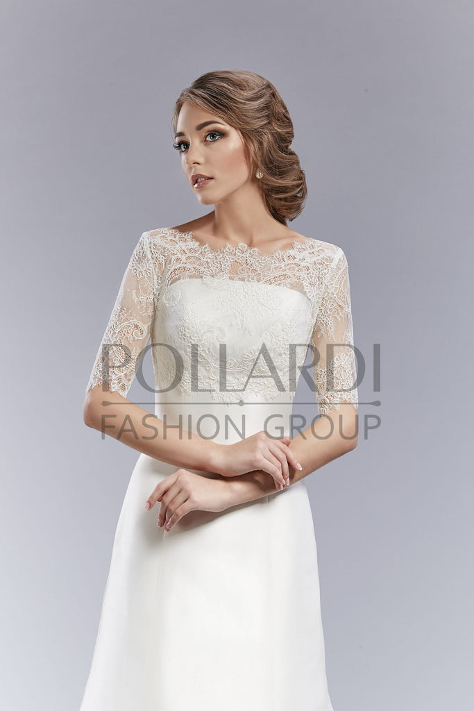 Long Sleeve Wedding Bridal Bolero Jacket