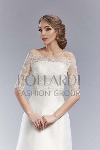 Long Sleeve Wedding Bridal Bolero Jacket