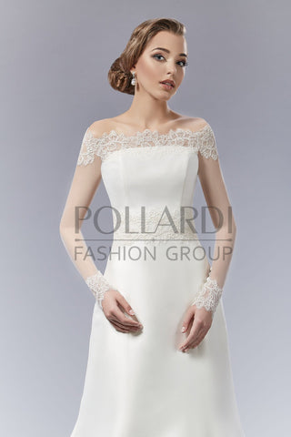 Long Sleeve Wedding Bridal Bolero Jacket