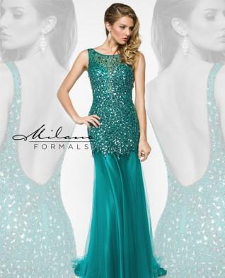 Green Milano Formal Dress