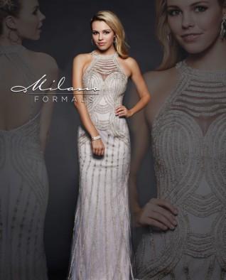White Milano Formal Dress