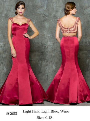 Designer prom dress lace, chiffon, satin, beading long.