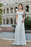 Lace mermaid trumpet ball gown Wedding Dress