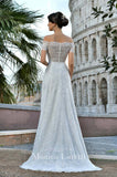 Lace mermaid trumpet ball gown Wedding Dress