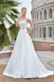 Lace A-line ball Gown Wedding Dress