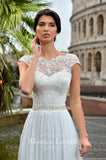 Lace A-line ball Gown Wedding Dress