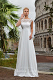 Lace long sleeve a-line ball Gown Wedding Dress