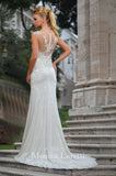 Lace mermaid trumpet ball gown Wedding Dress