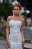 Lace mermaid trumpet ball gown Wedding Dress