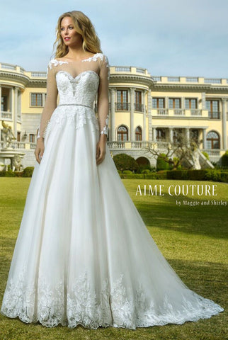 Designer Sweet Dream Wedding Dresses rhinestone tulle princess A-line ball gown