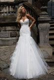 Lace princess mermaid lace wedding dress