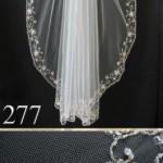 Wedding Bridal Beaded lace Rhinestone Elbow Length Veil
