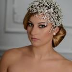 Wedding Bridal Beaded Rhinestone Hair Piece
