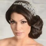 Wedding Bridal Beaded Rhinestone Hair Piece