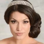 Wedding Bridal Beaded Rhinestone Hair Piece