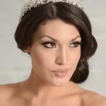 Wedding Bridal Beaded Rhinestone Hair Piece