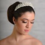 Wedding Bridal Beaded Rhinestone Hair Piece