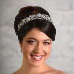 Wedding Bridal Beaded Rhinestone Hair Piece