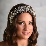 Wedding Bridal Beaded Rhinestone Hair Piece