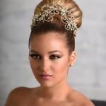 Wedding Bridal Beaded Rhinestone Hair Piece