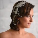 Wedding Bridal Beaded Rhinestone Hair Piece