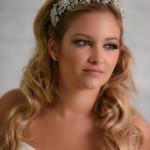 Wedding Bridal Beaded Rhinestone Hair Piece