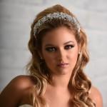Wedding Bridal Beaded Rhinestone Hair Piece