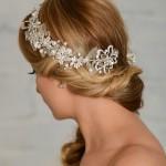 Wedding Bridal Beaded Rhinestone Hair Piece
