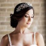 Wedding Bridal Beaded Rhinestone Hair Piece