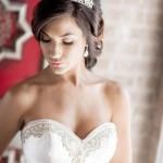 Wedding Bridal Beaded Rhinestone Hair Piece