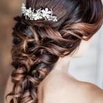Wedding Bridal Beaded Rhinestone Hair Piece