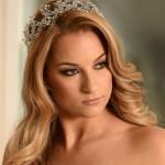 Wedding Bridal Beaded Rhinestone Hair Piece