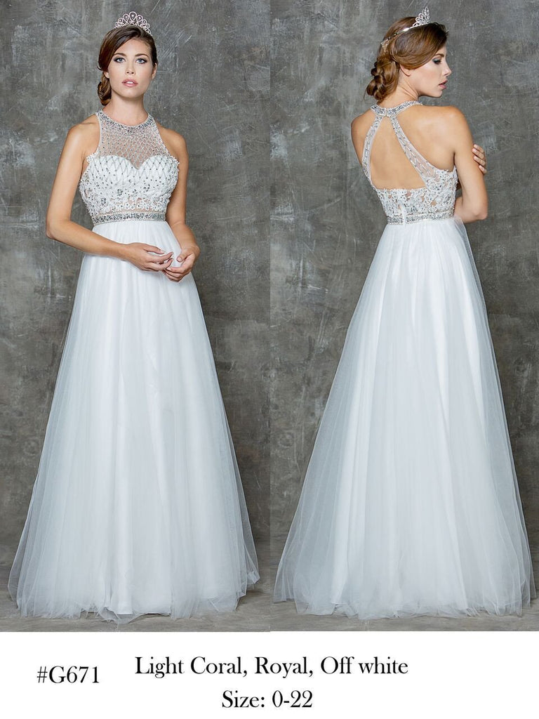 Designer prom dress lace, chiffon, satin, beading long.
