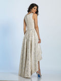 Prom satin mermaid long dress