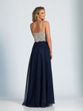 Prom lace satin mermaid trumpet long dress
