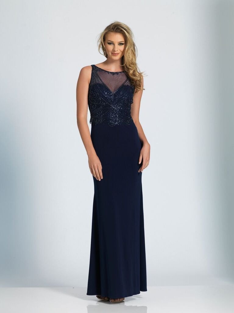 Prom lace satin mermaid trumpet long dress
