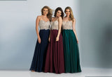 Prom lace satin mermaid trumpet long dress