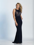Prom lace satin mermaid trumpet long dress