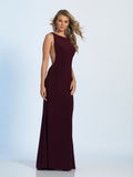 Prom lace satin mermaid trumpet long dress